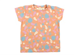 Soft Gallery t-shirt Pilou sandstone aop shapes